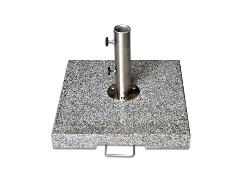 50kg Grijze Graniet Parasol Basis met Standaard Buis