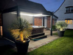 Solaris LED Motorised Pergola | Free Standing